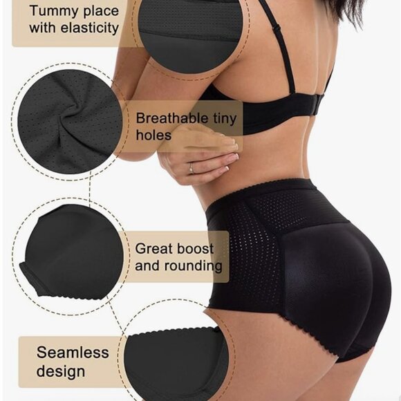 NEW Women Butt Lifter Padded Control Panties Size Large - Picture 2 of 5